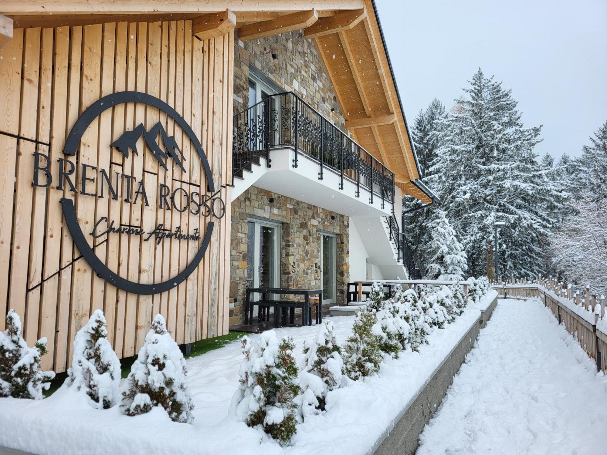Brenta Rosso - Charme Apartments Fai della Paganella Luaran gambar